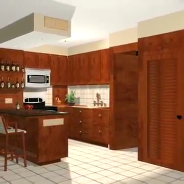 3D kitchen rendering thumbnail