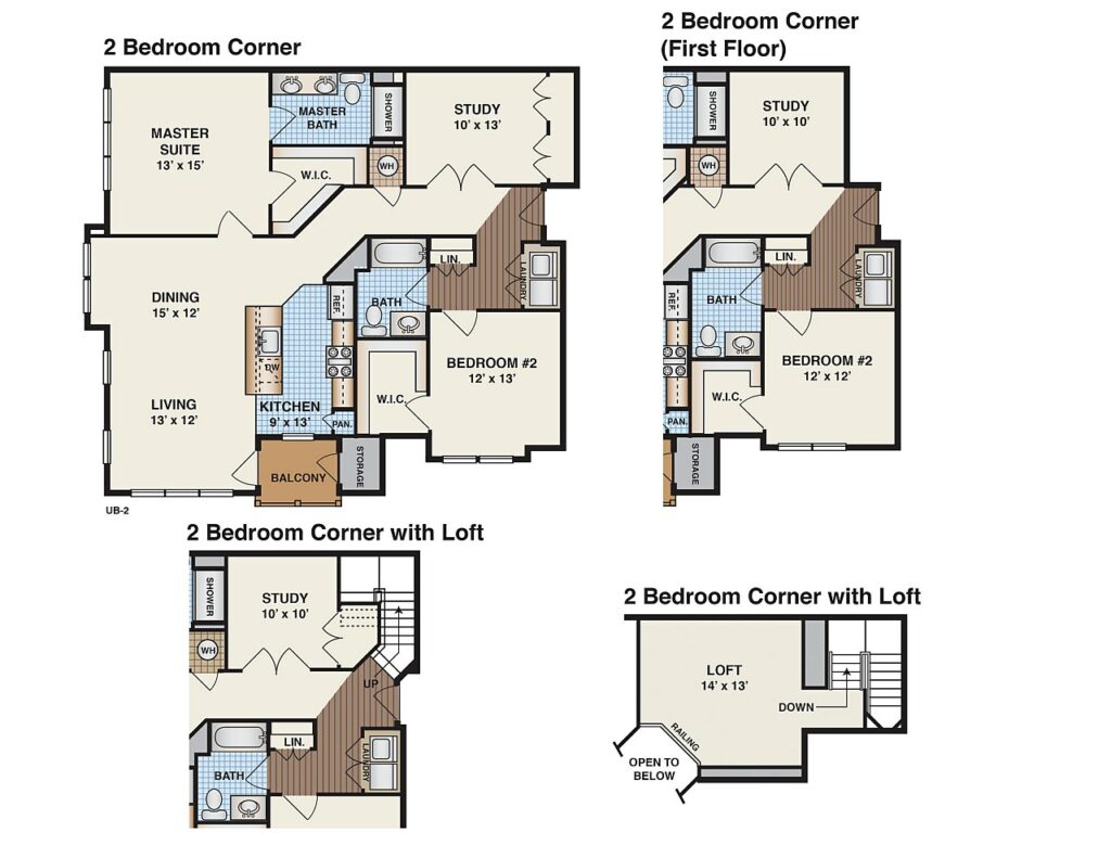 residential color floor plan drawing